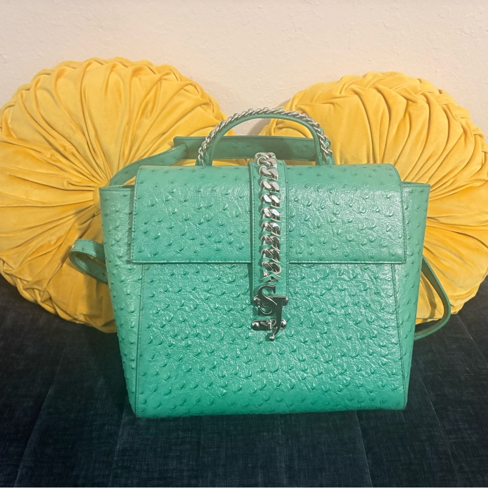 Sassy Jones Lori Convertible Backpack Tote - Green